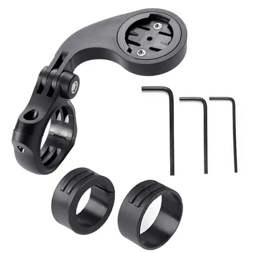 Produktbild: Halterung Fahrrad Kompatibel mit Garmin Edge GPS Fahrradcomputer, XOSS, iGPSPORT, Magene, Fahrradlenker Halterung 25.4mm 31.8mm Fahrrad Halter Bike Mount - MTB Fahrrad Lenker Halterung