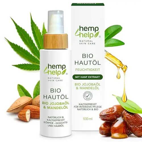 Produktbild: Ancient Egyptian Bio Hautöl – 100ml Jojoba, Mandel & Olivenöl | Cleopatra Rezept für Körper, Gesicht & Haare | Kaltgepresst, Vegan, Tierversuchsfrei, Tiefenhydration für trockene Haut & Anti-Aging