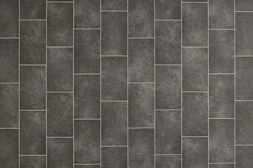 Produktbild: andiamo PVC Bodenbelag - Stabparkett - PVC Boden Holzoptik - Vinylboden - hohe Trittschalldämmung - zuschneidbar und einfach zu verlegen 200 x 400 cm Anthrazit
