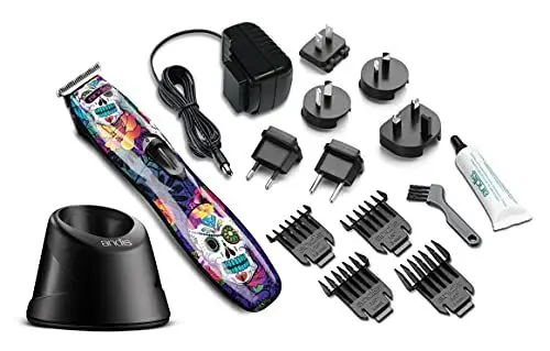 Produktbild: Andis HSM Slimline Pro Li T-Blade Sugar Skull Design Trimmer, 0,47 kg