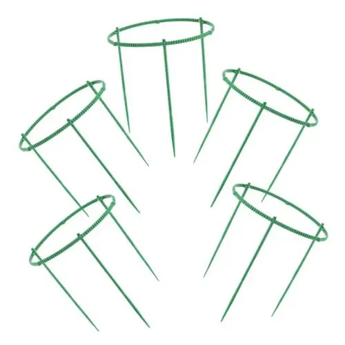 Produktbild: ANDRESLAD 15stücke Teiliges Pflanzenstützen Für Gartenpflanzen Einstellbare Blumenstützen Für Kleine Pflanzen Unterstützung Für Wachstum Von Blumen Und Blättern Und Praktisch