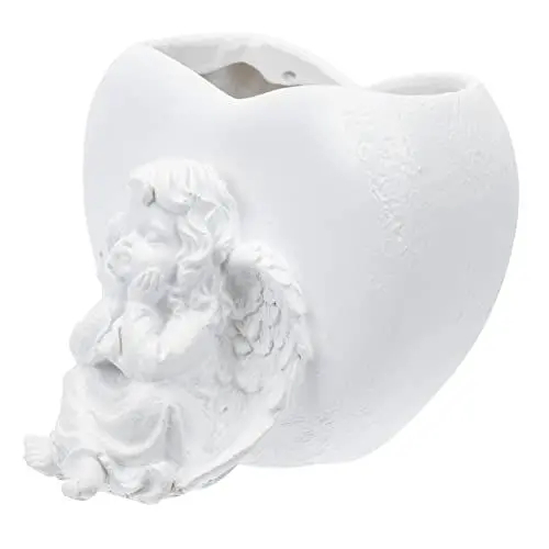 Produktbild: ANDRESLAD Haushaltsdekor Engel Statue Blumentopf Harz Pflanztopf Gartendekor Eleganter Engel Blumentopf