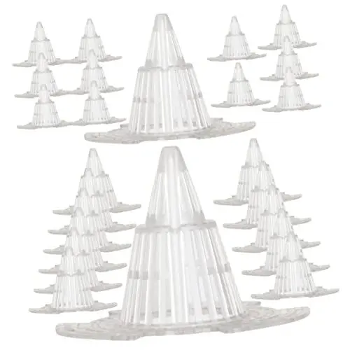 Produktbild: ANDRESLAD 24 Stück Pflanzloch-netzpads Kunststoff-blumentopf-pads Drainagedichtungen Zur Verhinderung Von Bodenlecks Für Bonsai-topfmatten