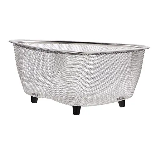 Produktbild: ANDRESLAD 2 Pcs Küche Bin Dreieck Waschbecken Abtropffläche Rack Mesh Waschbecken Schwamm Für Zubehör