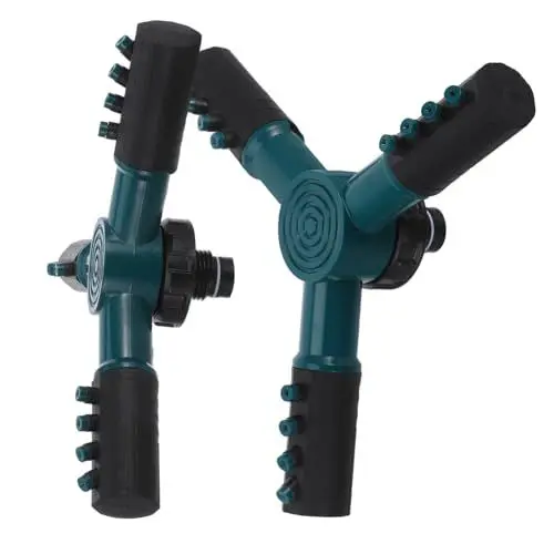 Produktbild: ANDRESLAD 2st Automatisch Rotierende Düse Wassersprinkler Automatische Sprinkleranlage Automatische Bewässerung Sprinkler Rasensprenger Für Den Rasen Sprinkler Für Rasen Garten Sprinkler Abs