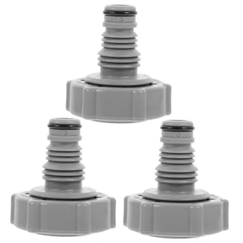 Produktbild: ANDRESLAD Poolzubehör 3er-Pack Pool-vakuumschlauchadapter Universelle Abflussrohrverbinder