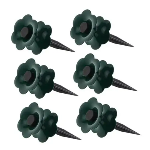 Produktbild: ANDRESLAD Gartenschlauch-Führungshalter Spike-Ständer 6 Stück robuste Einsätze für die Gartenbewässerung im Freien