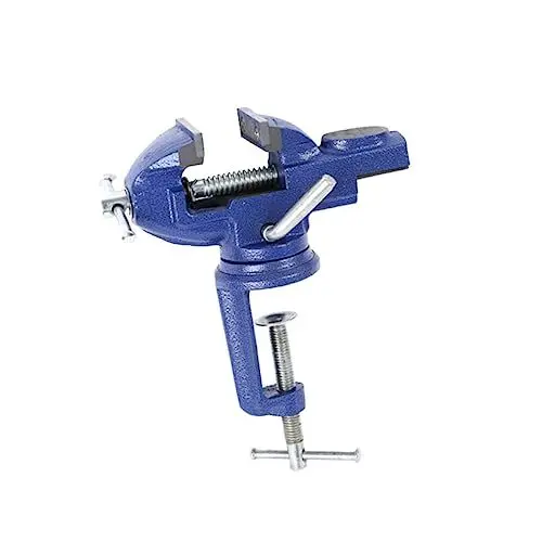 Produktbild: ANDRESLAD Kompakter Klemmschraubstock Mit 60 Mm Backe Für Schmuck- Und Holzschnitzprojekte