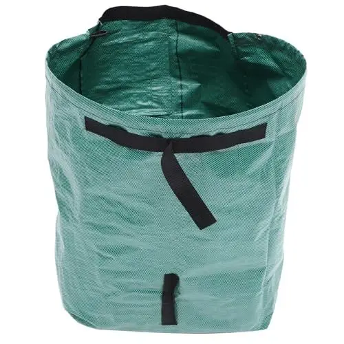 Produktbild: ANDRESLAD Blattbeutel Beutel Mit Rasenblättern Blatt Kehrschaufel Blattpflücker Blattsammler Camping-mülleimer Blatteinpacker Gartenabfallsack Blatt Mülleimer Rasentasche Schuttsack Green Pp