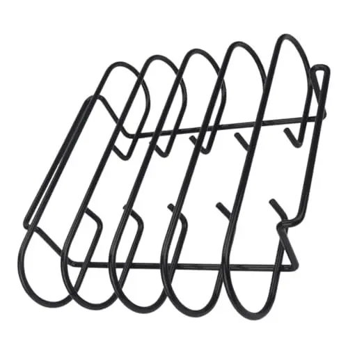 Produktbild: ANDRESLAD Tragbare Grill-Tools Outdoor Edelstahl BBQ Rack Braten Rack Topf Unterstützung