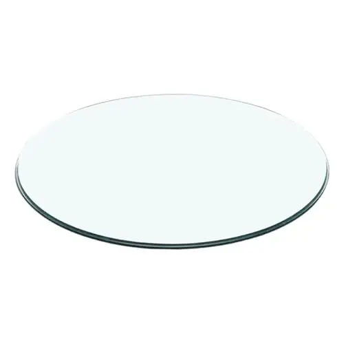 Produktbild: ANDRESLAD Elegante Runde Tischplatte Aus Gehärtetem Glas Verdickt Für Tische