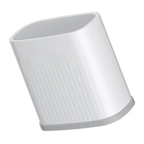 Produktbild: ANDRESLAD Slim Press Lid Abfalleimer Für Badezimmer Und Küche Praktischer Mülleimer Mit Deckel Platzsparend Und Modern Für Enge Räume Und Vielseitige Nutzung
