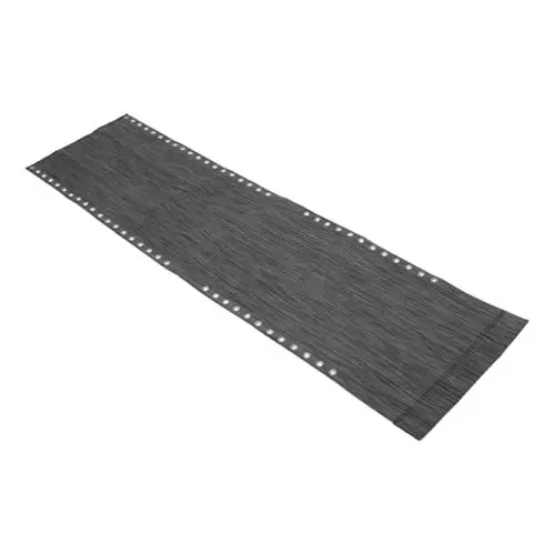 Produktbild: ANDRESLAD Liegetuch Zubehör Für Liegestühle Ersatzbespannung Für Terrassenstuhl Stuhlsitzbezug Reparaturtuch Für Liegesessel Reparaturset Für Netzstühle Liegeleinwand Dark Grey Segeltuch