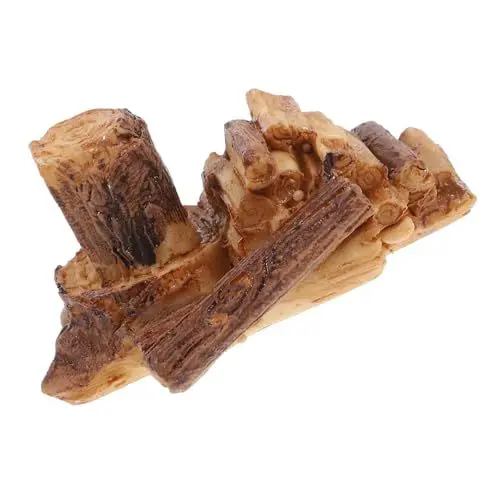 Produktbild: ANDRESLAD Puppenhaus Mini Brennholz Pile Decor Künstliche Baumstumpf Statuen Landschaft Decor