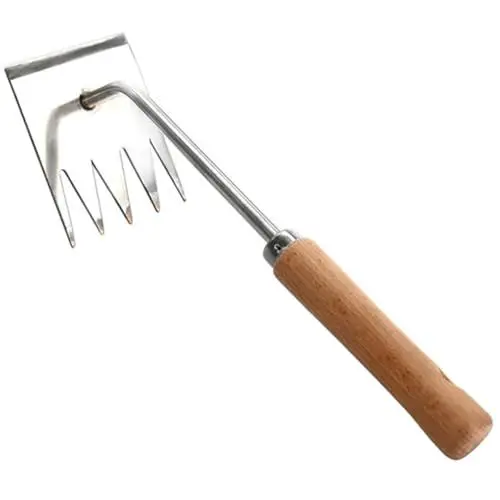 Produktbild: ANDRESLAD Unkrautentferner Gartenwerkzeug Robuster Handrechen Für Effektives Jäten Und Entfernen Von Unkraut Ergonomisches Design Für Bequemes Arbeiten Im Garten Ideal Für Tiefes