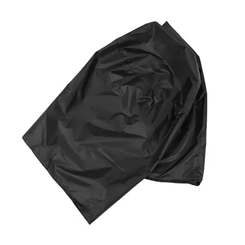 Produktbild: ANDRESLAD wasserdichte Grillabdeckung Für Kugelgrill Wetterfeste Grillhaube UV Beständig 77 cm Rund Schwarz Reißfestes Material