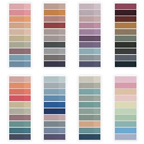 Produktbild: 1600 Stück Haftstreifen Plastik,Haftnotizen Tabs,Selbstklebende Haftmarker,Klebezettel Klein,Tabs Index Tabs Pagemarker,Page Marker Note Flags,Klebemarkierungen