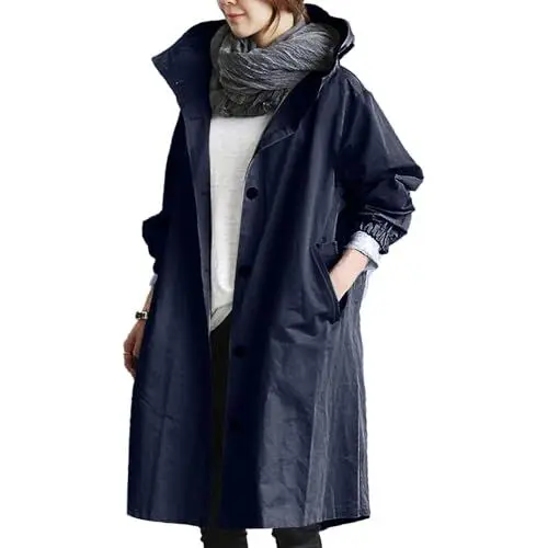 Produktbild: Angebot Sale Warme Regenjacke Damen Military Mantel Damen Mädchen Winterjacke 116 Damen Winterjacke Lang Gr.48-50 Soliver Daunenmantel Damen Steppmantel Damen Große Größen Sale Angebote Bestellung