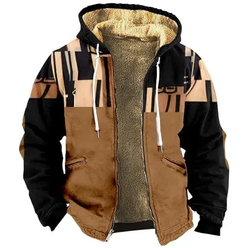 Produktbild: Blazer Floral Men,Army Coat Herren Herren Funktionsjacke Mens Winter Long Coat Jagdjacke Herren Strickjacke Herren 3XL Parka Jacke Herren Ozonee(3XL,Schwarz)