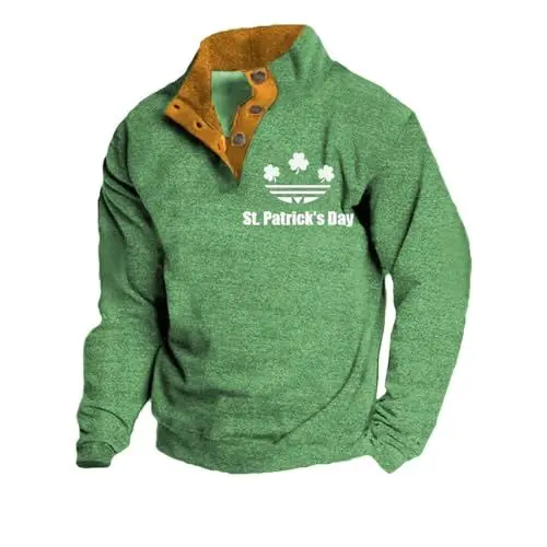 Produktbild: Angebote von Amazon woll Pullover Herren Pullover Ralph Lauren Herren Strickjacke gefüttert Herren Herren Sweatshirt St. Patricks Day Pullover