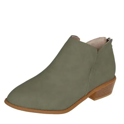 Produktbild: on schuhe damen sale Langschaft Stiefel Damen Weiter Schaft Stylisch & Praktisch Winterstiefel Damen Casual Spitze Zehe K 10 euro artikel damen schuhe sale