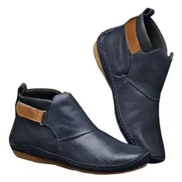 Produktbild: meine bestellungen anzeigen Stiefeletten Damen Unisex Flach Runde Zehe Cowboystiefel Damen Chelsea Mit Rutschfest Sohle Stylisch meine bestellungen anzeigen 1 euro artikel