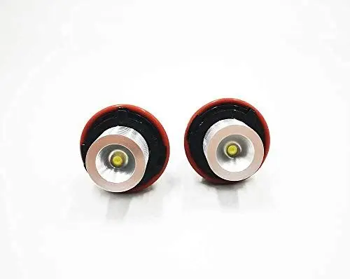 Produktbild: Angel Eyes,Angel Eye Halo Auto blinkend 2 STÜCKE for BMW E39 E53 E60 E61 E63 E64 E65 E66 E87 525i 530i XI 545i M5 Fehlerfreie LED-Angel Eyes Marker Lights Birnen(YELLOW)
