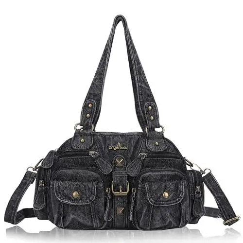 Produktbild: Angel Kiss Damen Handtasche Groß Shopper Tasche Mode Schultertaschen Tote Bag