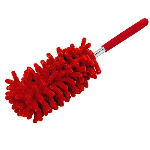 Produktbild: Angelkiss Teleskop-Staubwedel, Mikrofaser, ausziehbar, für Zuhause, Auto, Staubgriff, Spinnennetzbürste, maschinenwaschbar, leicht, Lange Reichweite, Stangenrei...