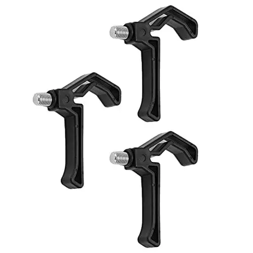 Produktbild: Angelrutenauflage Greiferkopf, Kunststoff Angelrutenhalter Halterung Angelunterstützungswerkzeug Fischzubehör Werkzeuge(Black)