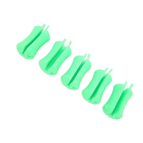 Produktbild: Angelruten-Clip, Wiederverwendbare Silikon-Angelrute, Fester Kugel-Clip, 5 Stück für Reisen (Green)