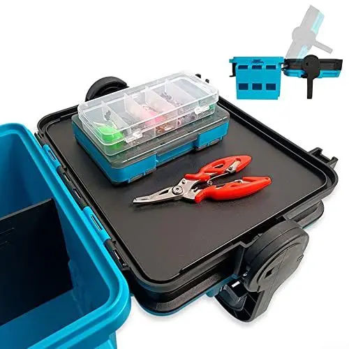 Produktbild: Angelausrüstungsboxen, Outdoor-Köder, Angelbox, Einführrute, Werkzeugkasten, Aufbewahrungsbox, Angelruten-Box-L