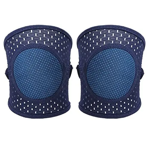 Produktbild: ANGGREK Baby-Knieschützer Zum Krabbeln, Baby-Krabbelschützer, Elastisch, Unisex, Verhindern Rutschen, Säuglings-Knieschutz (Navy blau)