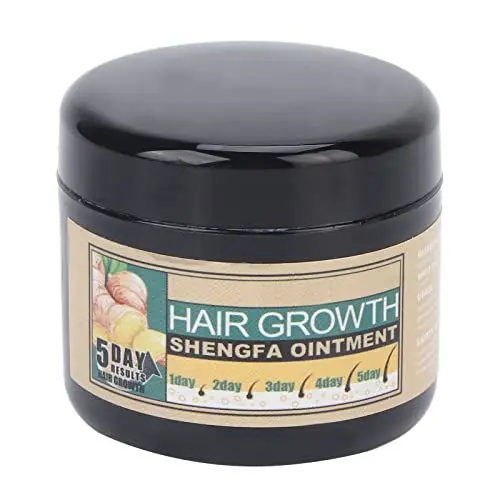 Produktbild: ANGGREK Ginger Salbe, 2 Stück Haarwachstumscreme Feuchtigkeitsspendende Kopfhautmassage Haarfollikel Haarpflege Serum Essenz Conditioner 1 Unze