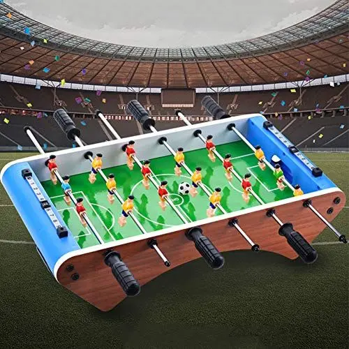 Produktbild: ANGGREK Mini-Tischfußball, Fußballspiel-Set, Mini-Kickertisch für Spielhallen, Bars, Partys, Familienabende für Erwachsene und (Tischfußball 6 Par)