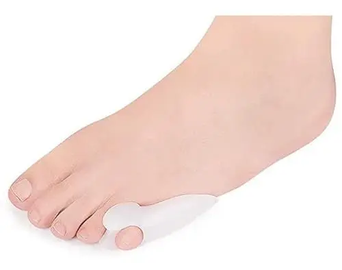 Produktbild: ANGGREK Bunionette Korrektor, 6 Stück Korrektor für kleine Zehen, Silikongel, für Männer und Frauen, Prothese, Bunionette für Hammer, Zehen, eine Größe für alle kleinen Füße
