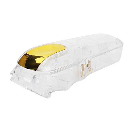 Produktbild: ANGGREK Professionelle Haarschneidemaschine Schutzhülle Vordere Abdeckung Elektrische Haarschneider Trimmer Sheel Casing Klare DIY Top Gehäuse Transparente Rückseite(1)