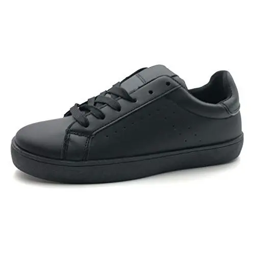 Produktbild: Angkorly - Damen Schuhe Sneaker - Tennis - Bequeme - Leopardenmuster - Zebra - Python-Schlangenprint Flache Ferse 2.5 cm - Schwarz R16 T 41