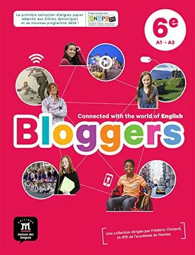Produktbild: Bloggers 6e - Livre de l'élève: Connected with the world of English