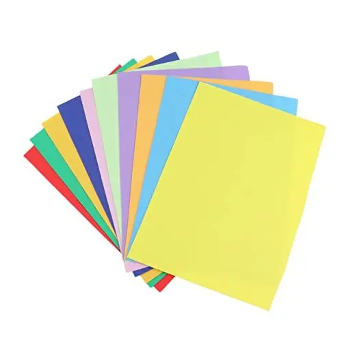 Produktbild: Angoily 10 Stück Buntes Teiliges Bastelset Eva Schwamm Papier für Diy Bastelmaterialien für Kreative Projekte Schulkreativität und Mehr
