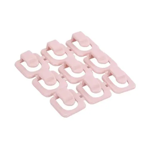 Produktbild: Angoily 18 Stk Kabel-Organizer verlegekabel cable clips cabelmanagement cable managment verbindungskabel kabelaufbewahrung Kabelorganizer Kabelmanagement verstellbare Kabelclips Rosa