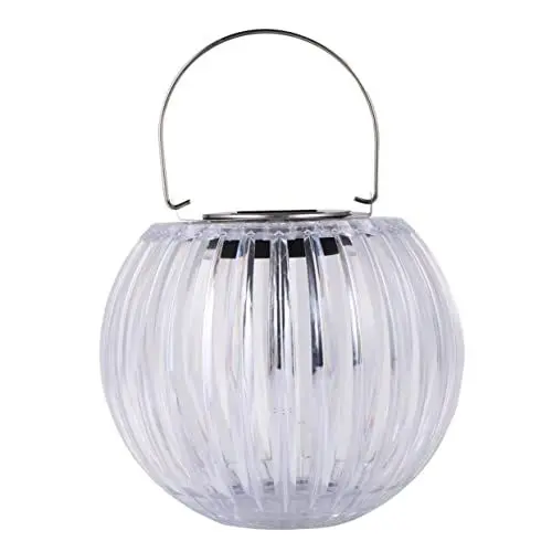 Produktbild: Angoily 1Stk Solar-Kürbis-Laterne led ligts led-light Kürbis Lampe Halloween-Kürbislaterne Sonnenlicht Schreibtischlampe Licht im Innenhof Handlampe draussen Dekorationen Kerze Nachtlicht