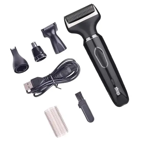 Produktbild: Angoily 1 Satz Akku-Bartschneider 4 in 1 Haarentfernung elektrischer rasierer Trimmer für Männer Elektrorasierer für Männer Nasenhaarschneider Haarschneider für zu Hause Haushalt