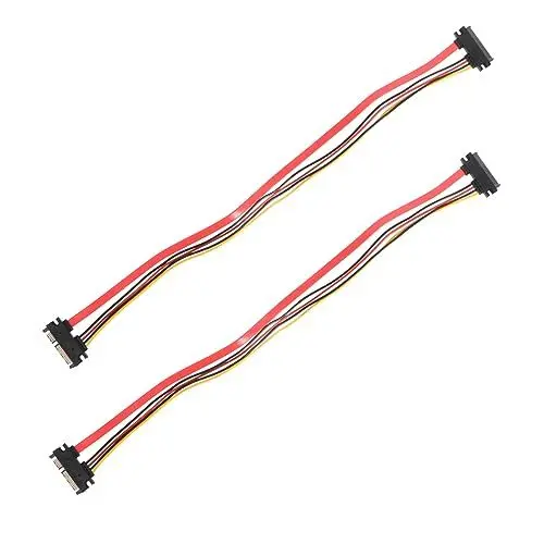 Produktbild: Angoily 1 Satz Daten Verlängerungskabel Leistung Stift Multi Stromverlängerungskabel Seriell Ssd Extension Cord Verlängerungsschnur Festplatten-verlängerungskabel Netzteilkabel Kupfer 2st