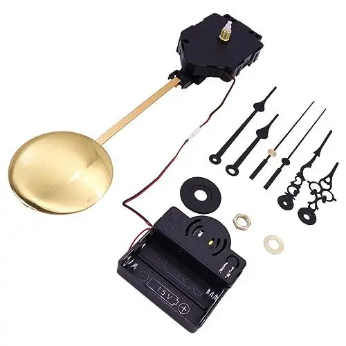 Produktbild: Angoily Wanduhr Mit Pendel Gong: 1 Satz Glockenspiel Oszillierende Bewegung Pendel Wanduhr DIY Wanduhr Bewegung Kit Mechanismus Uhr Zubehör Nicht Tickt Uhr Motor Quarz Uhr Motor Kit