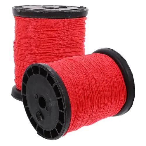 Produktbild: Angoily Nylonschnur Für Werkzeuge 2 Rollen Konstruktionsschnur Gedrehte Nylon-maurerschnur Für Outdoor-aktivitäten