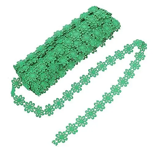 Produktbild: Angoily 1 Stück Breites Spitzenband für Diy Projekte Dekoratives Nähzubehör für Hochzeiten Partys und Handarbeiten Yards