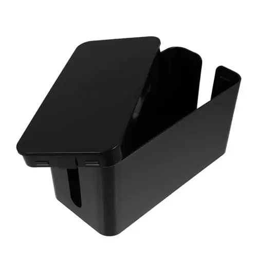 Produktbild: Angoily Kabelabdeckung Zum Organisieren Von Kabel-organizern Für Den Schreibtisch Kabel-Organizer Für Kabelboxen Kabelmanagement-Box Mehrzweck-aufbewahrung