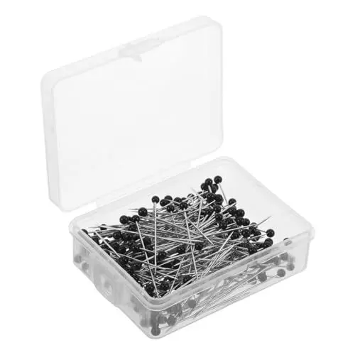 Produktbild: Angoily 250 Stück Nähnadel Rundstricknadeln Nadeln Für Garn Nadeln Zum Handnähen Nadel Zum Nähen Garnnadel Zum Häkeln Nadel Für Garn Große Stricknadeln Sticknadeln Nähzubehör Black Plastik
