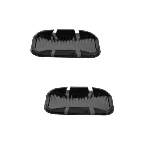 Produktbild: Angoily 2St Anti-Rutsch-Handy Dashboard mat armaturenbrett handyhalterung Auto-Innenraum-Armaturenbrett-Pad Armaturenbrettmatte Anti-Rutsch-Matte für das Armaturenbrett Dashboard-Gadget